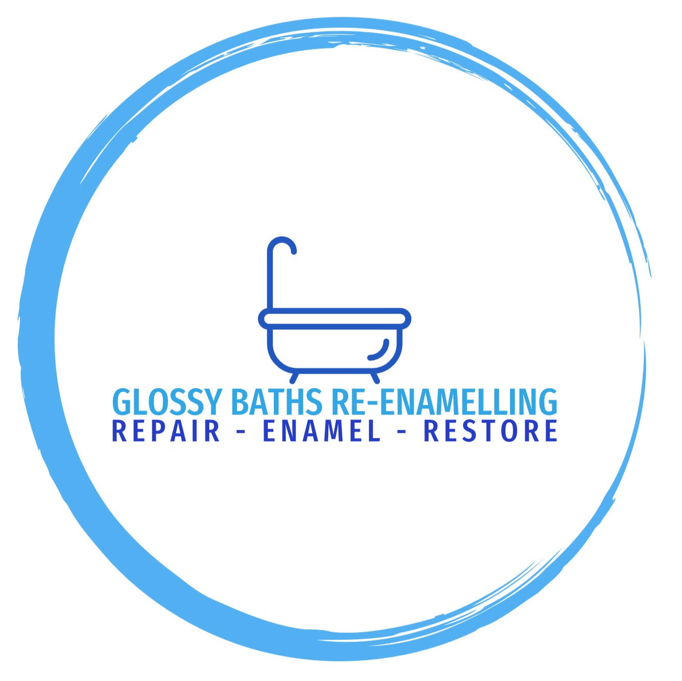 Glossy Baths Re-enamelling logo Glossy Baths Re-enamelling logo - Cheltenham